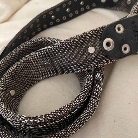 Gorgeous USMECO PARIS Ladies mesh metal belt main image 7
